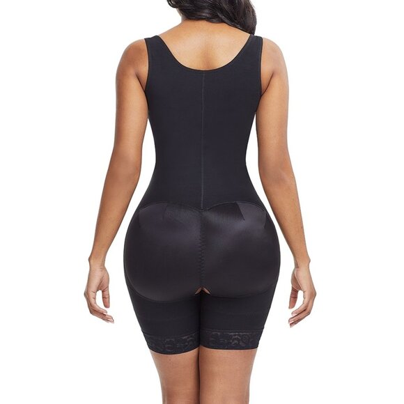 Underbust Front Zipper Post Surgery Tummy Control Fajas Colombianas Shapewear - Picture 2 of 7